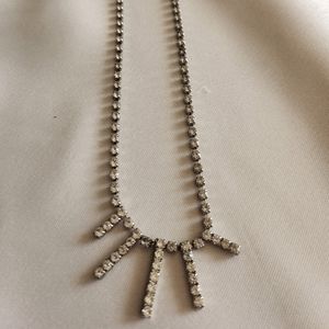 Vintage rhinestone necklace